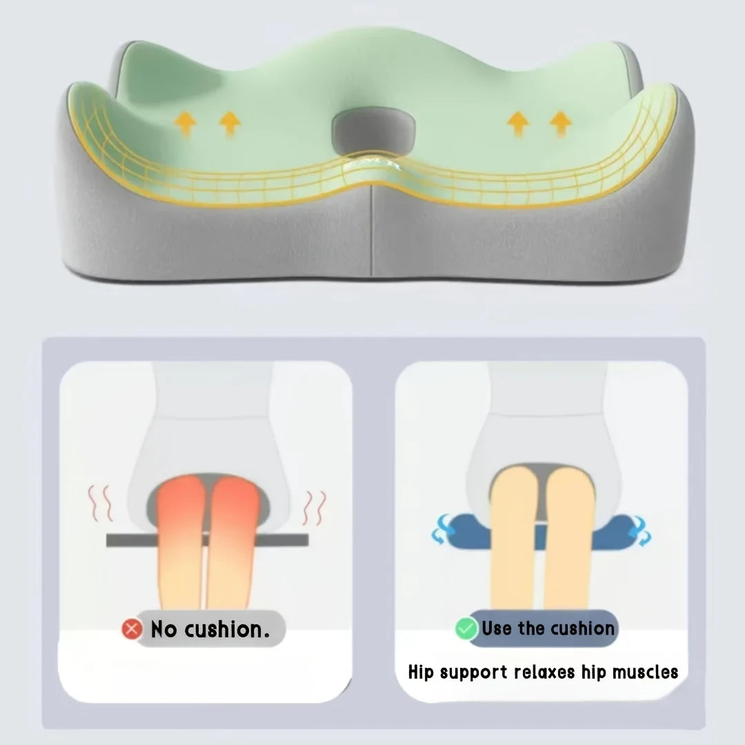 SeatPro™ – Soporte Ergonómico para Sesiones Prolongadas